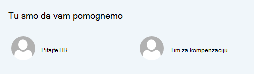 Pregled veb segmenta People.