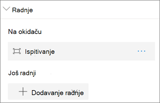 Opcije objekta