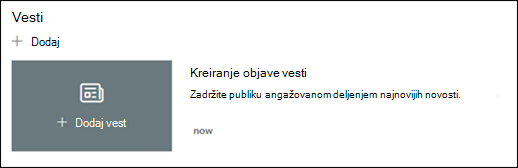 Pregled veb segmenta 