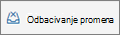 Odbacivanje promena