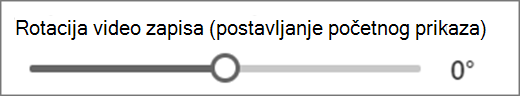 Rotacija video zapisa