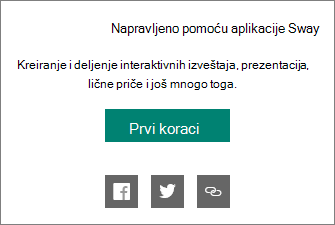 Kreirano putem Sway brendiranja