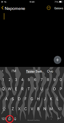 Pretraga emodžija iOS -1