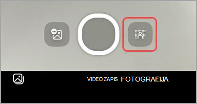 Izaberite pozadinske efekte pre nego što pritisnete dugme za snimanje da biste dodali pozadinske efekte u video zapise.
