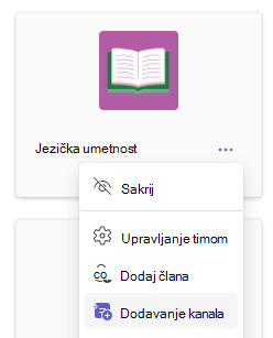 Dodaj kanal