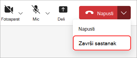 Izaberite stavku 