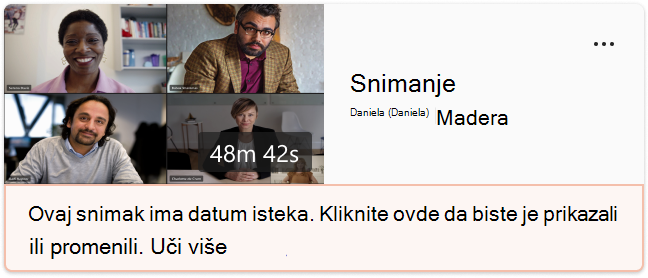 Isticanje snimanja Chiclet