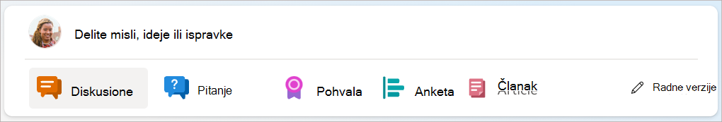 Snimak ekrana prozora programa Publisher kada imate sačuvanu radnu verziju.