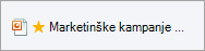 Datoteka sa prikazanom zvezdicom koja je označava kao zaključanu