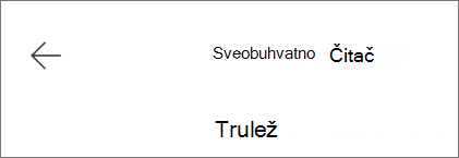 Izađite iz programa Koncentrisani čitalac