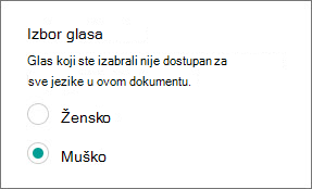 Izbor glasa
