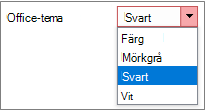 Lista över Office-teman
