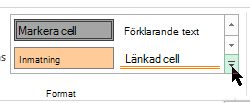 Knappen Mer i formatgalleriet
