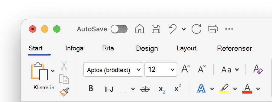 Aluminiumtema på Mac