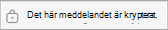 Det här meddelandet är krypterat