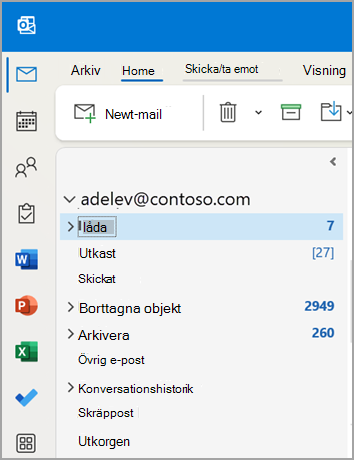 Navigeringsfältet
