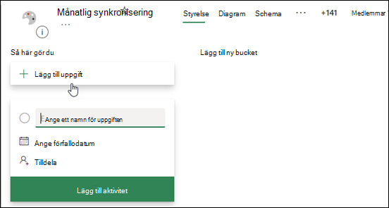Lägg till uppgift