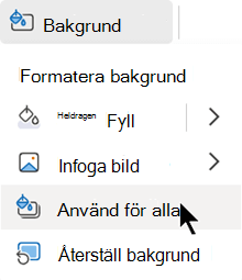 Använd det här formatet på alla bilder i presentationen.