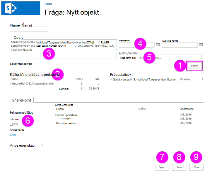 Ny frågesida