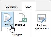 Redigera sidan