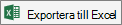 Excel-listor Exportera till Excel-ikon
