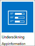skärmbild av undersökningsikonen
