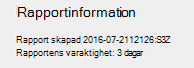 Allmän information om rapporten för trådlöst nätverk