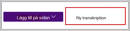 Ny transkribering
