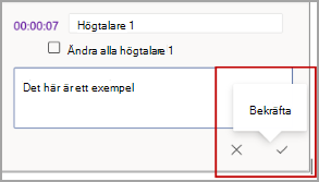 Bekräfta