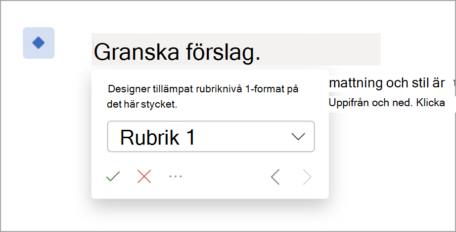 Word Designer bild av det fjärde steget