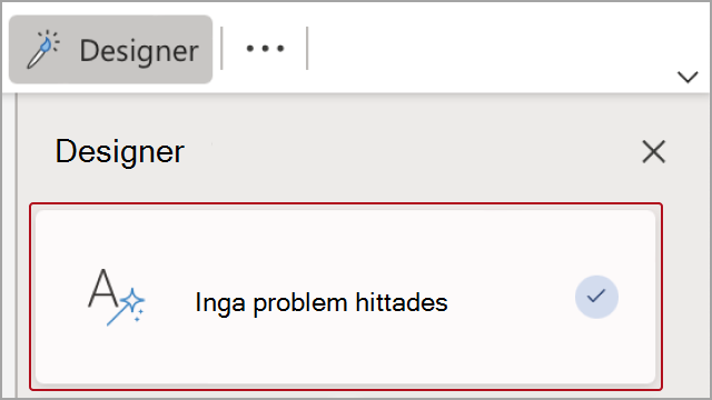 Bild av Word Designer femte steget
