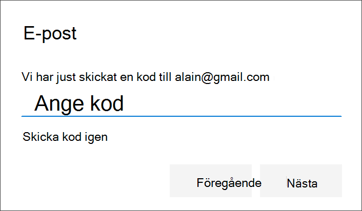 Lägg till telefonnummer och välj sms