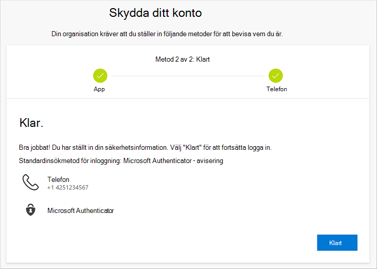 Sidan Guiden har slutförts