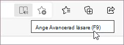 Ange avancerad läsare