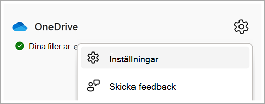 Hantera onedrive för arbets- eller skollagring skärmbild med fyra versioner two.png