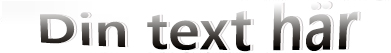 WordArt som visar brytningseffekten i Publisher 2010