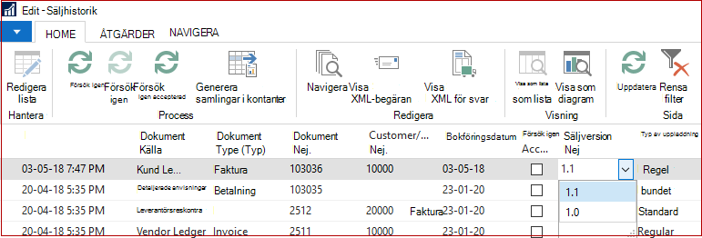 SII-historik