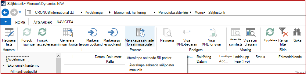 SII-historik