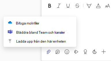 bifoga filer