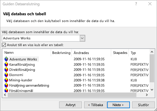 Guiden Dataanslutning skärm 2