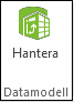 Knappen Hantera i menyfliksområdet i PowerPivot
