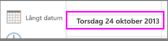 Långt datumformat