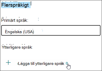 Lägg till ett språk