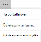 Fler alternativ i Microsoft Forms
