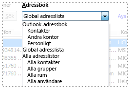 Listan Adressböcker