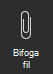 Skärmbilden visar alternativet Bifoga fil.