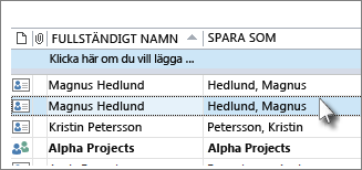 Håll ned CTRL och klicka på varje kontakt som du vill ta bort.