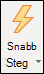 snabbstegsikon