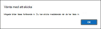 ny Outlook-bild orsakar problem med att skicka e-post