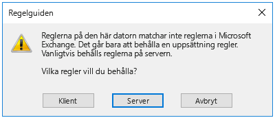 Dialogrutan Regelguiden